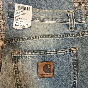 Carhartt Work in Progress Light Blue Denim Pants